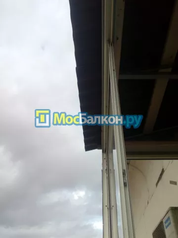 Крыша на балконе в Балашихе монтаж и ремонт по выгодной цене от МосБалкон