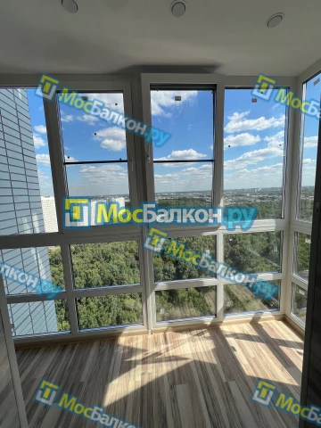 Панорамное остекление заказать под ключ по выгодной цене в Балашихе от компании МосБалкон