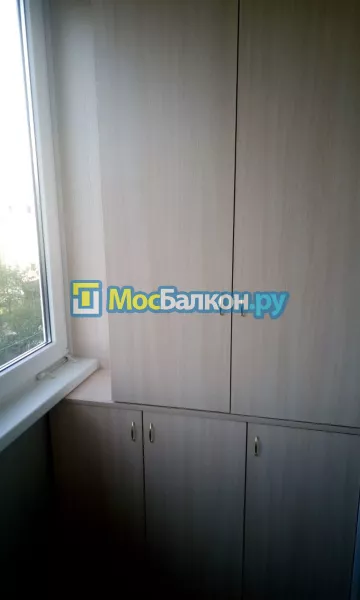 Шкаф на балкон купить в Балашихе на заказ недорого от МосБалкон