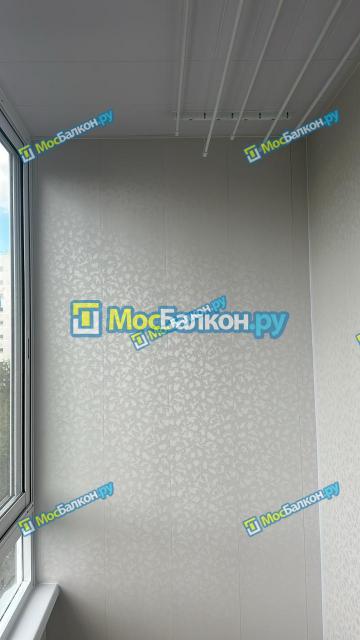 ОТДЕЛКА ЛОДЖИИ ПВХ ПАНЕЛЯМИ В МОСКВЕ
