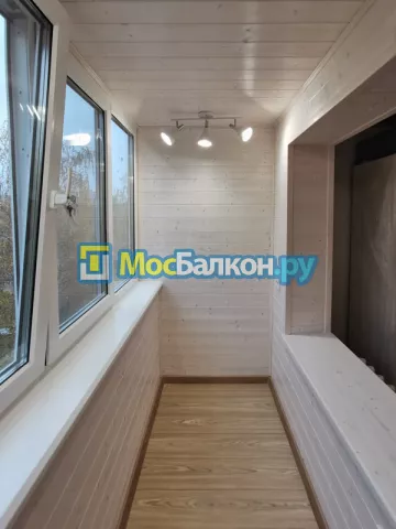 Отделка балконов в Балашихе | Отделка балконов и лоджий и обшивка под ключ в МосБалкон