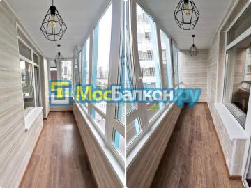 остекление утепление и  отделка балконов   в одинцово