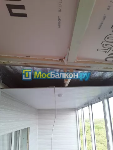 Крыша на балконе в Балашихе монтаж и ремонт по выгодной цене от МосБалкон