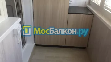 Шкаф на балкон купить в Балашихе на заказ недорого от МосБалкон