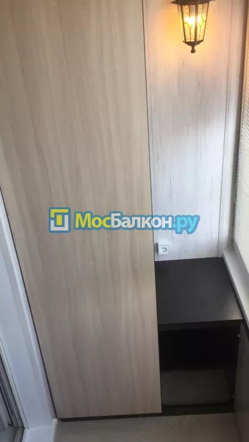 Шкаф на балкон купить в Балашихе на заказ недорого от МосБалкон