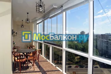 Отделка балкона и лоджии пластиковыми ПВХ панелями в Балашихе от компании МосБалкон