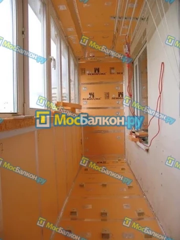 Утепление балкона пеноплэксом в Балашихе на заказ недорого от МосБалкон