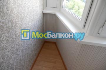 отделка балконов пластиковыми панелями