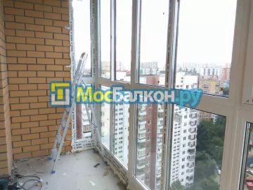 Отделка балкона и лоджии пластиковыми ПВХ панелями в Балашихе от компании МосБалкон