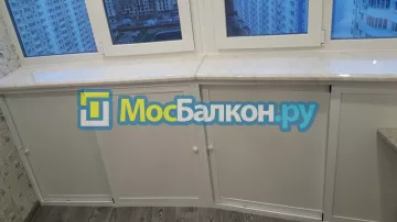 Шкаф на балкон купить в Балашихе на заказ недорого от МосБалкон