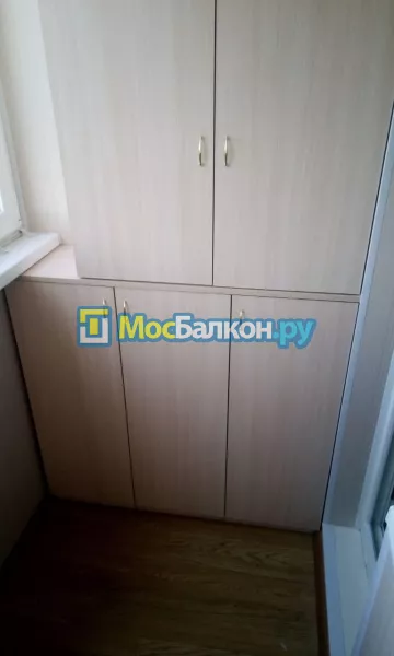 Шкаф на балкон купить в Балашихе на заказ недорого от МосБалкон