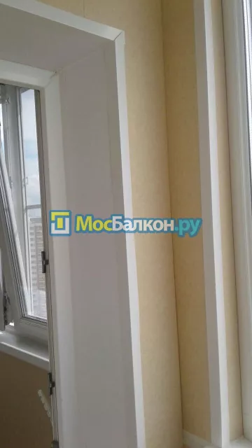 Отделка балкона и лоджии пластиковыми ПВХ панелями в Балашихе от компании МосБалкон