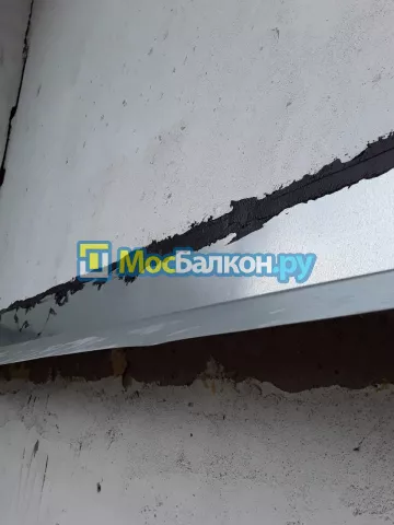 Крыша на балконе в Балашихе монтаж и ремонт по выгодной цене от МосБалкон