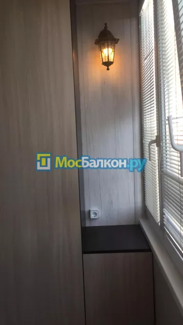Шкаф на балкон купить в Балашихе на заказ недорого от МосБалкон