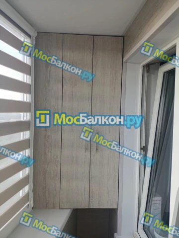 Шкаф на балкон купить в Балашихе на заказ недорого от МосБалкон