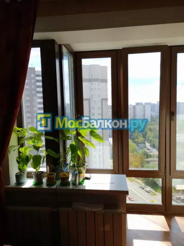 Панорамное остекление заказать под ключ по выгодной цене в Балашихе от компании МосБалкон
