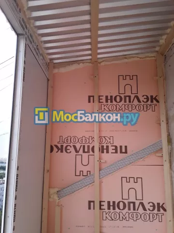 Крыша на балконе в Балашихе монтаж и ремонт по выгодной цене от МосБалкон
