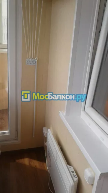 Отделка балкона и лоджии пластиковыми ПВХ панелями в Балашихе от компании МосБалкон