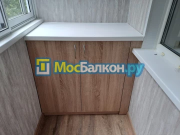 Шкаф на балкон купить в Балашихе на заказ недорого от МосБалкон