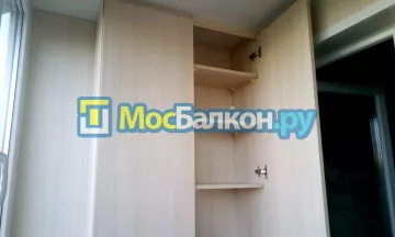 Шкаф на балкон купить в Балашихе на заказ недорого от МосБалкон