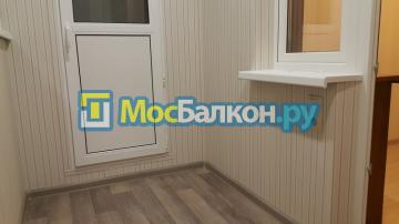 Отделка лоджии под ключ Москва