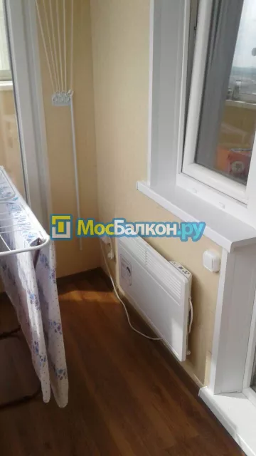 Отделка балкона и лоджии пластиковыми ПВХ панелями в Балашихе от компании МосБалкон