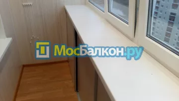 Шкаф на балкон купить в Балашихе на заказ недорого от МосБалкон