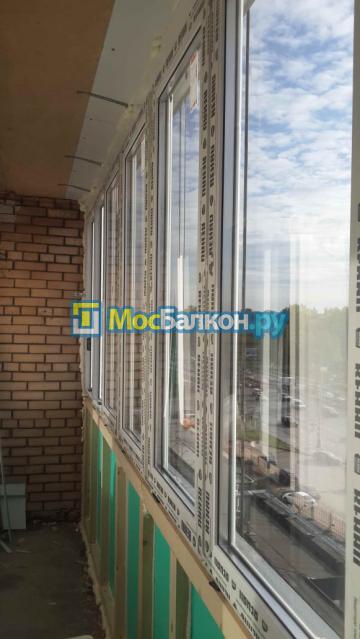 Каркас под теплое остекление лоджии 6м