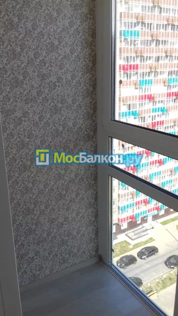 Отделка балкона и лоджии пластиковыми ПВХ панелями в Балашихе от компании МосБалкон