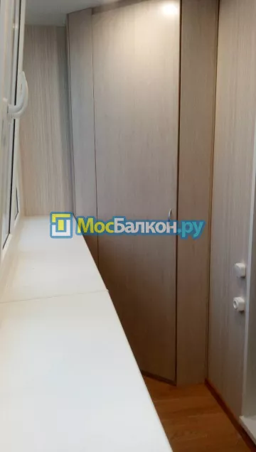 Шкаф на балкон купить в Балашихе на заказ недорого от МосБалкон