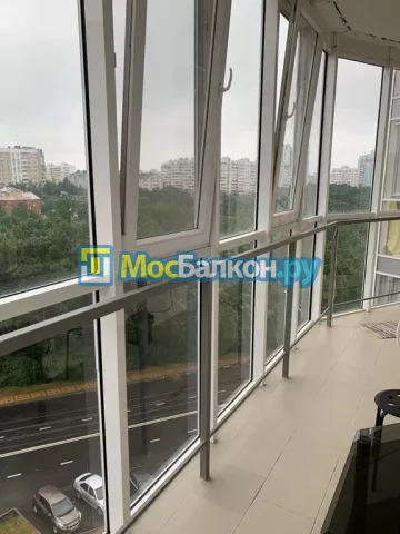 Отделка балкона и лоджии пластиковыми ПВХ панелями в Балашихе от компании МосБалкон