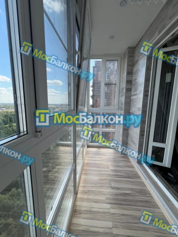 Панорамное остекление заказать под ключ по выгодной цене в Балашихе от компании МосБалкон