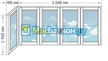 ОСТЕКЛЕНИЕ ЛОДЖИИ 3 МЕТРА