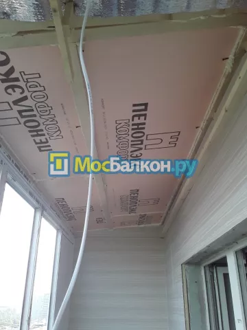Крыша на балконе в Балашихе монтаж и ремонт по выгодной цене от МосБалкон