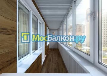 Отделка балконов в Балашихе | Отделка балконов и лоджий и обшивка под ключ в МосБалкон