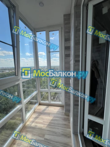 Панорамное остекление заказать под ключ по выгодной цене в Балашихе от компании МосБалкон