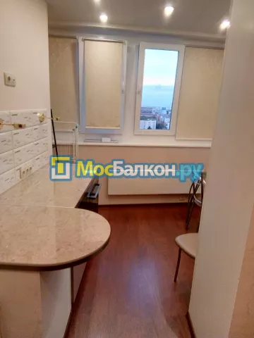 Объединение балкона и лоджии с комнатой в  Балашихе