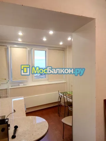 Объединение балкона и лоджии с комнатой в  Балашихе