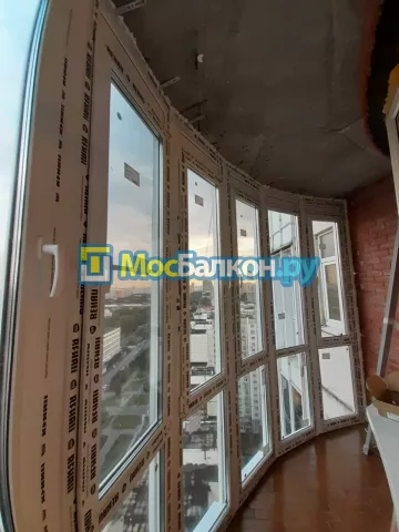 Панорамное остекление заказать под ключ по выгодной цене в Балашихе от компании МосБалкон
