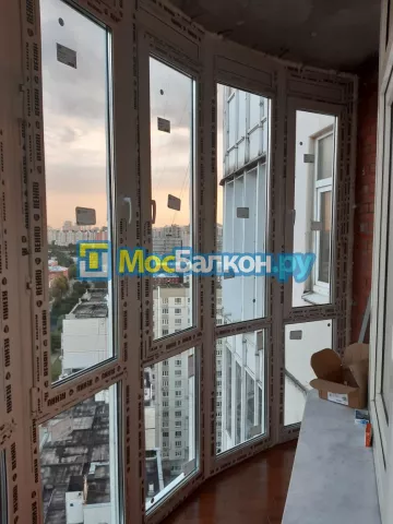 Панорамное остекление заказать под ключ по выгодной цене в Балашихе от компании МосБалкон