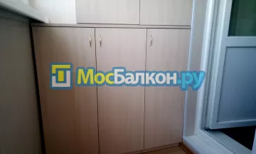Шкаф на балкон купить в Балашихе на заказ недорого от МосБалкон