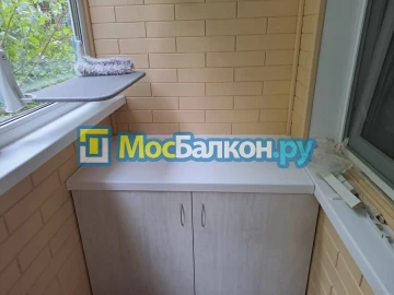 Шкаф на балкон купить в Балашихе на заказ недорого от МосБалкон